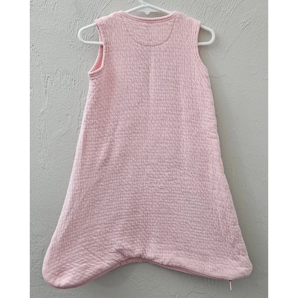 Honest Baby Size 0-6 Month Pink Organic Cotton Wearable Blanket Sleep Sack Small